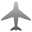 Maps Airplane Icon 32x32 png